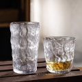 Ins Japanese Glacier Glass Household Water Cup Tea Cup Whisky Wine Cup Frosted Coffee Cup Juice Cup